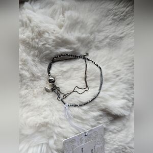 NWT! Serefina × Peruvian Connection, Mixed Media Beaded Layered Bracelet